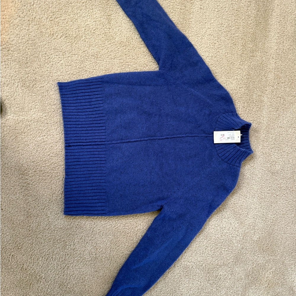 Evereve Esther Pullover - Cobalt/Blue Women's Sweater